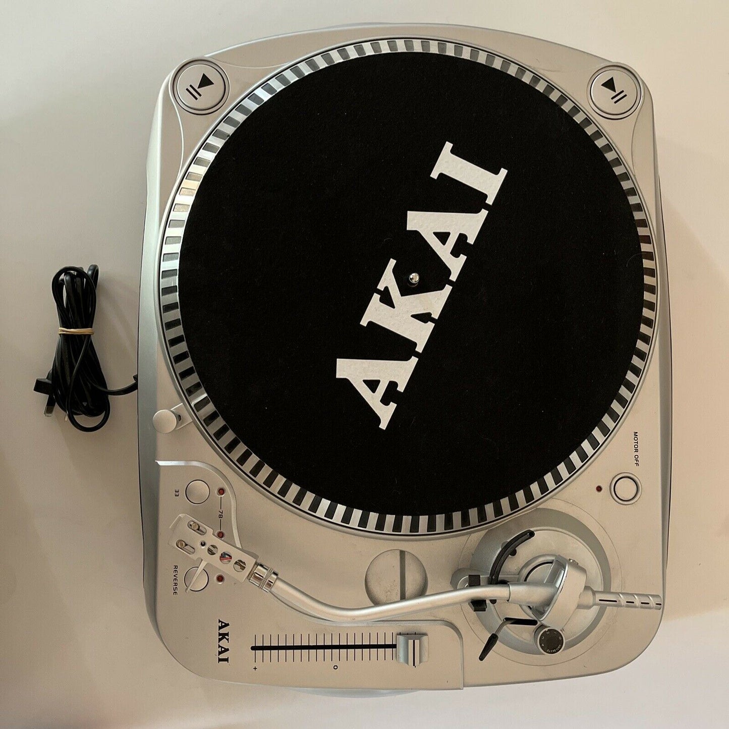 AKAI USB Turntable Record Player - ATT022U V2 Broken Stylus