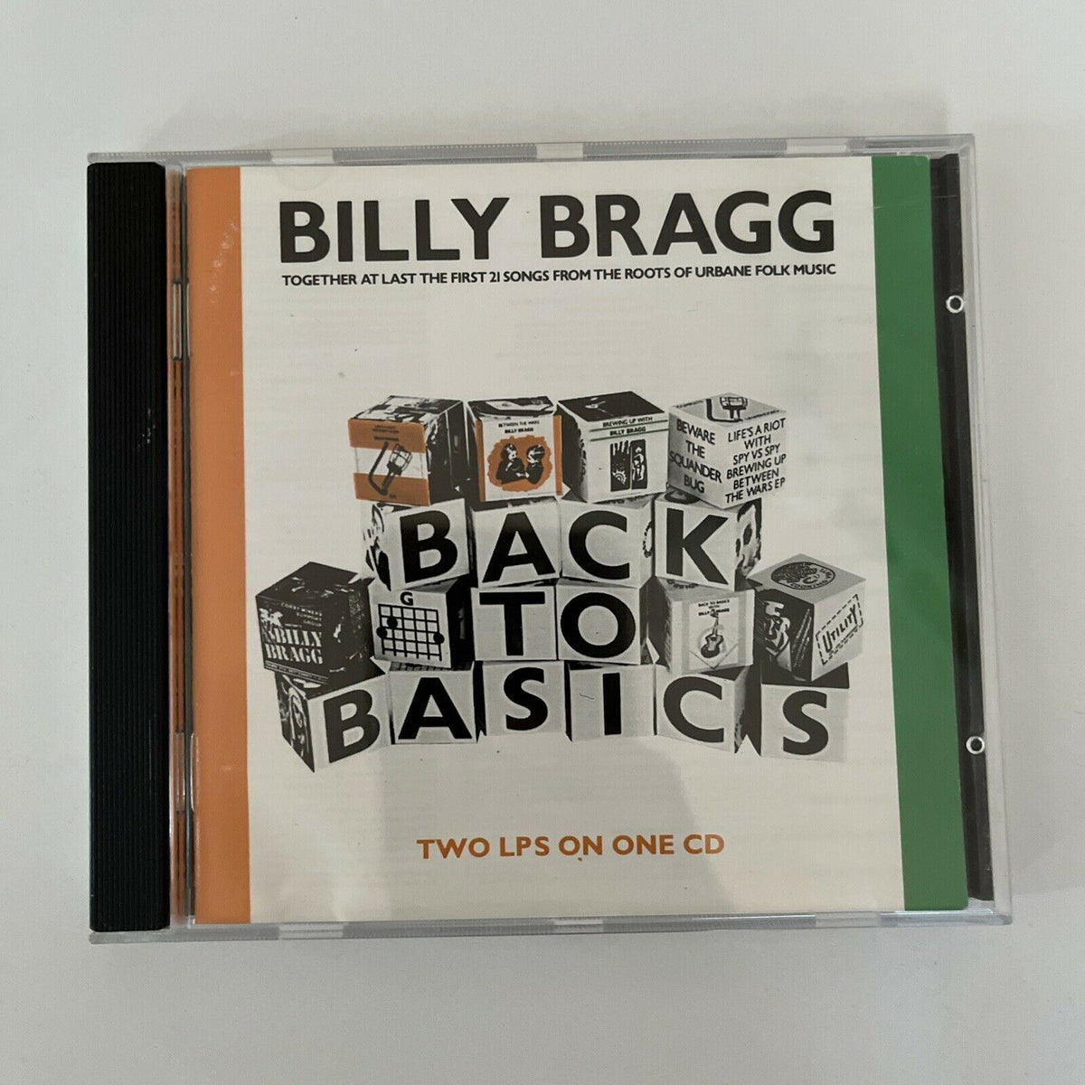 Billy Bragg – Back To Basics CD 1987 Album Liberation – Retro Unit