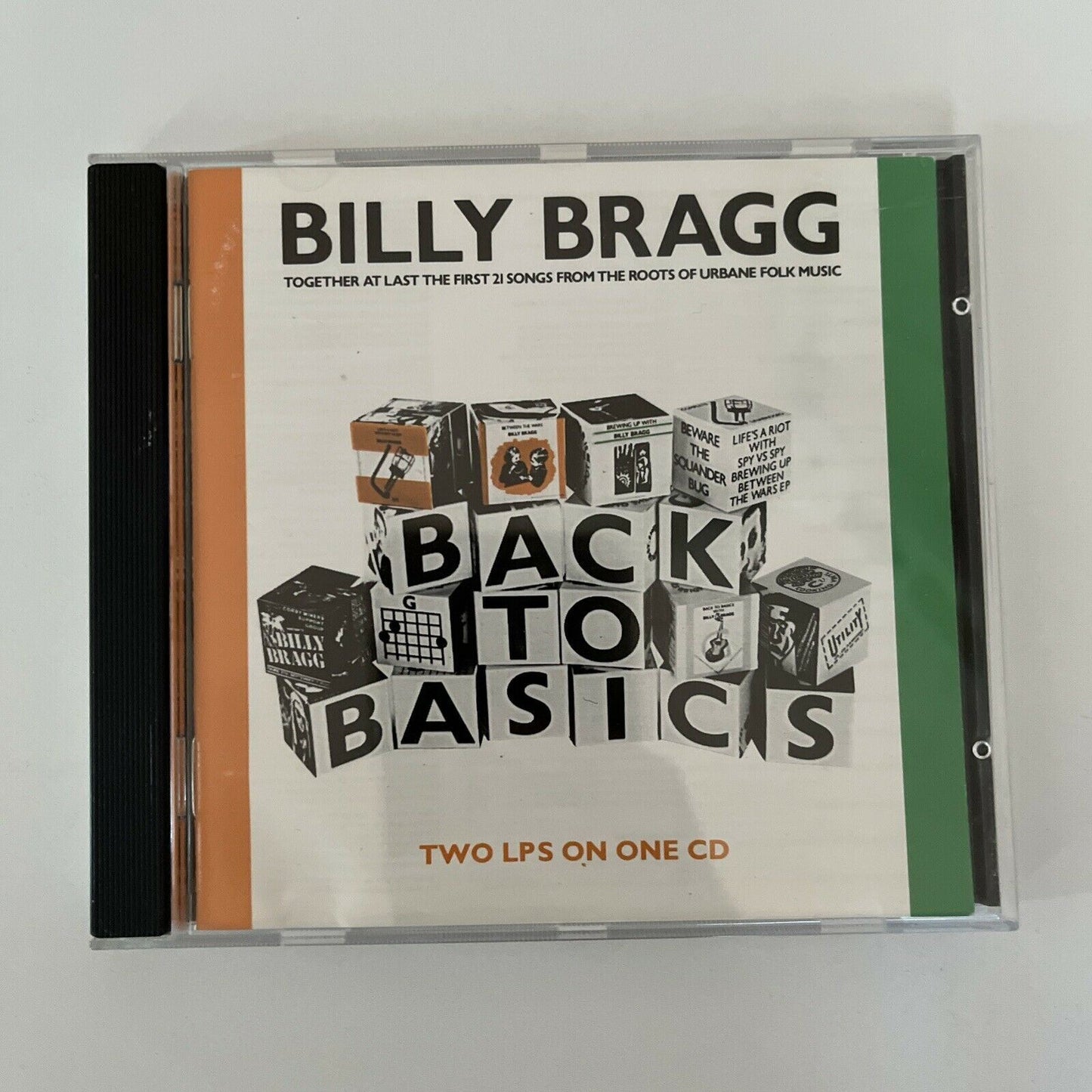 Billy Bragg – Back To Basics CD 1987 Album Liberation