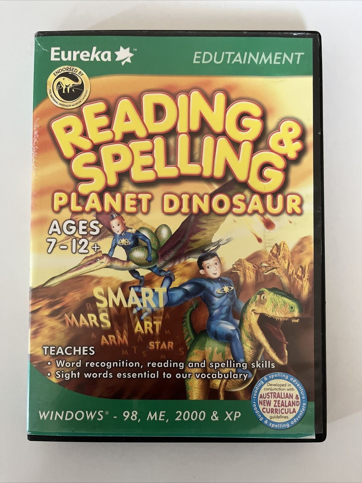 Reading & Spelling Planet Dinosaur - PC Windows Educational Game