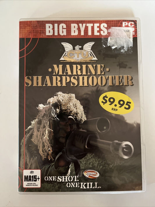 Marine Sharpshooter - PC CD-ROM 2002 Windows Game