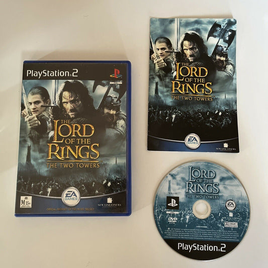 The Lord of the Rings: The Two Towers - PS2 PlayStation 2 Complete PAL Game