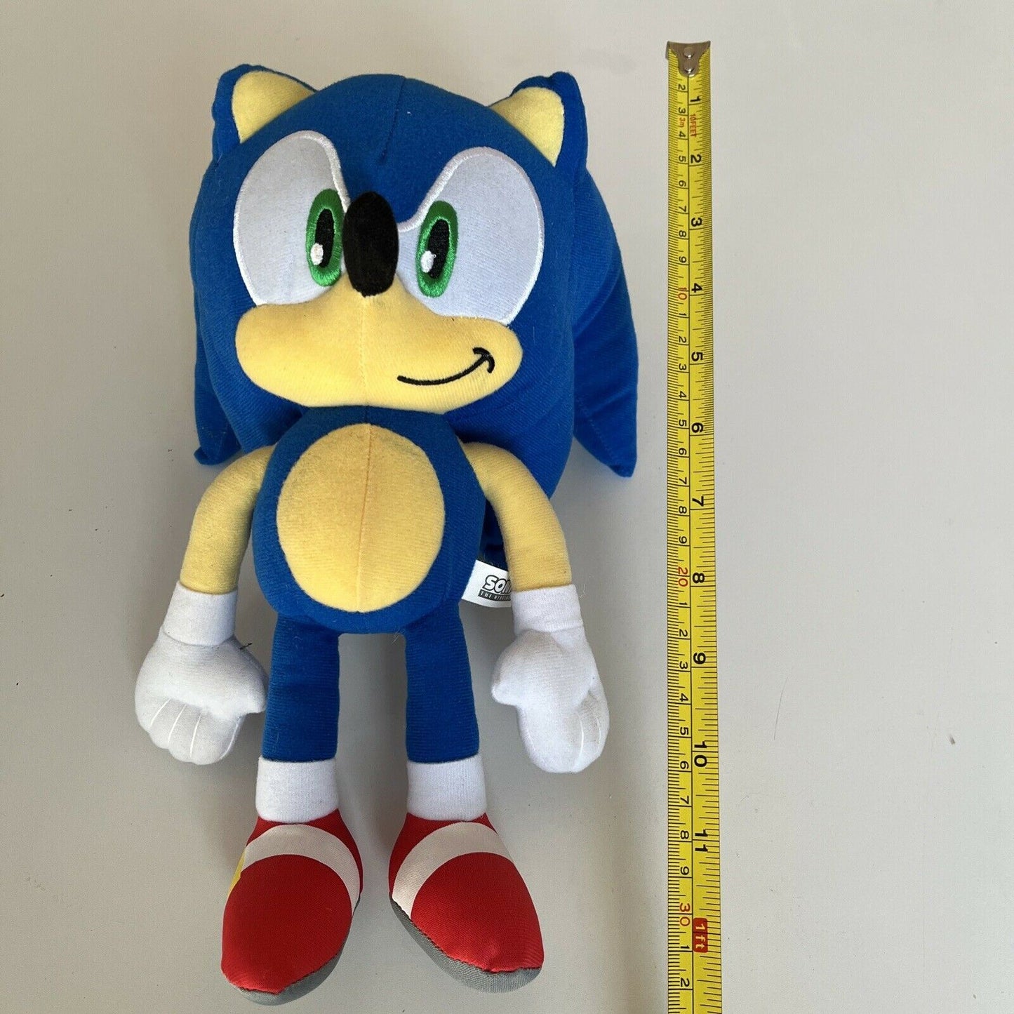 Genuine Sonic The Hedgehog Plush Toy 12 Inch 30cm