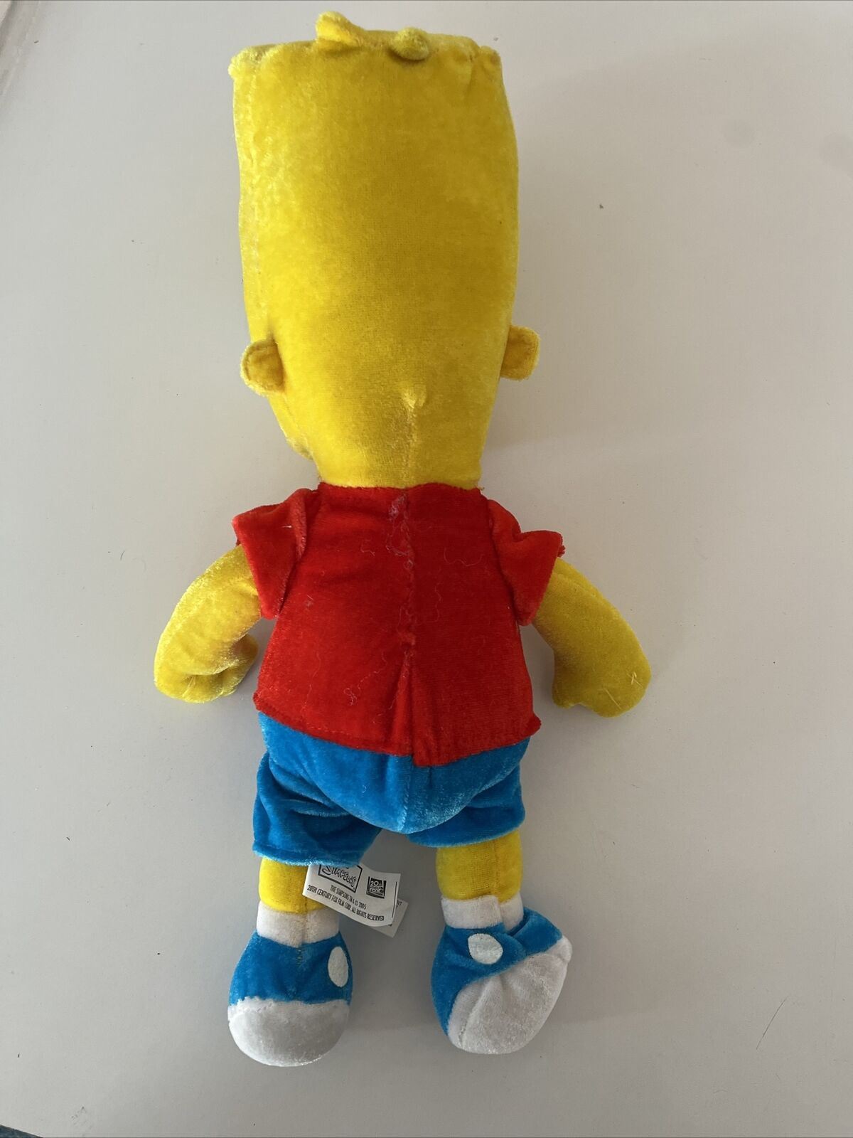 Bart Simpsons Plush Toy 16 Inch 40cm 2005 Genuine The Simpsons Product