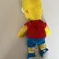 Bart Simpsons Plush Toy 16 Inch 40cm 2005 Genuine The Simpsons Product