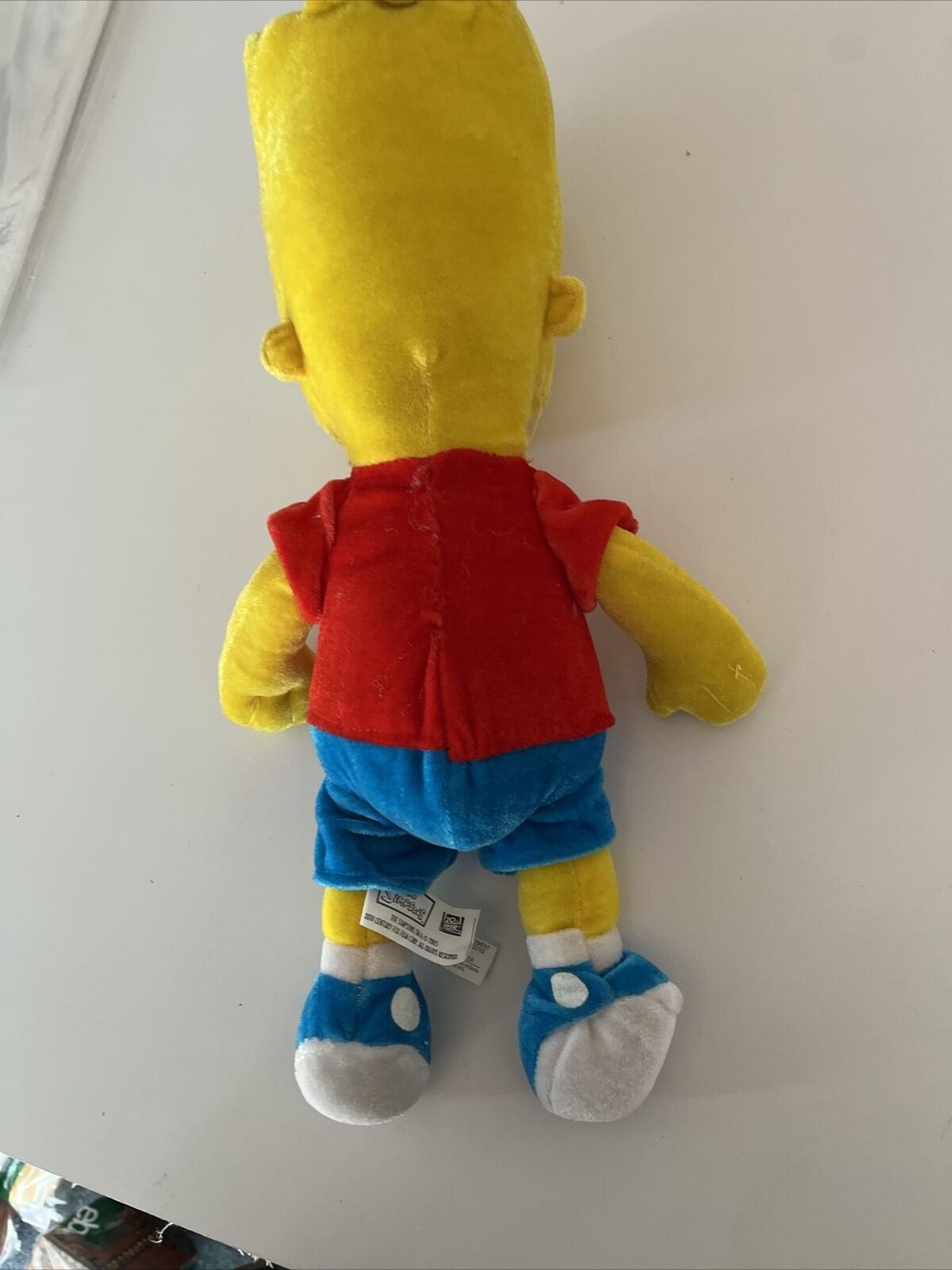 Bart Simpsons Plush Toy 16 Inch 40cm 2005 Genuine The Simpsons Product