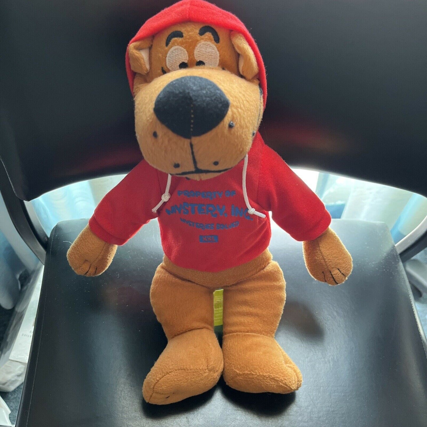 Genuine Scooby-Doo Plush Toy in Red Hoodie 36cm 14 Inch