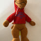 Genuine Scooby-Doo Plush Toy in Red Hoodie 36cm 14 Inch