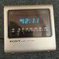 Vintage Sony Digicube Digital Clock AM/FM Radio ICF-C11W