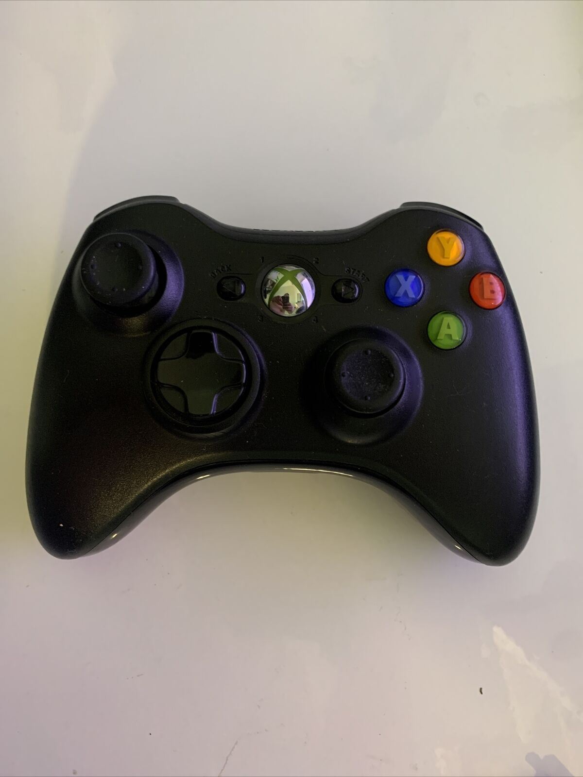 Official Microsoft Xbox 360 Wireless Controller - Black Tested & Working Genuine