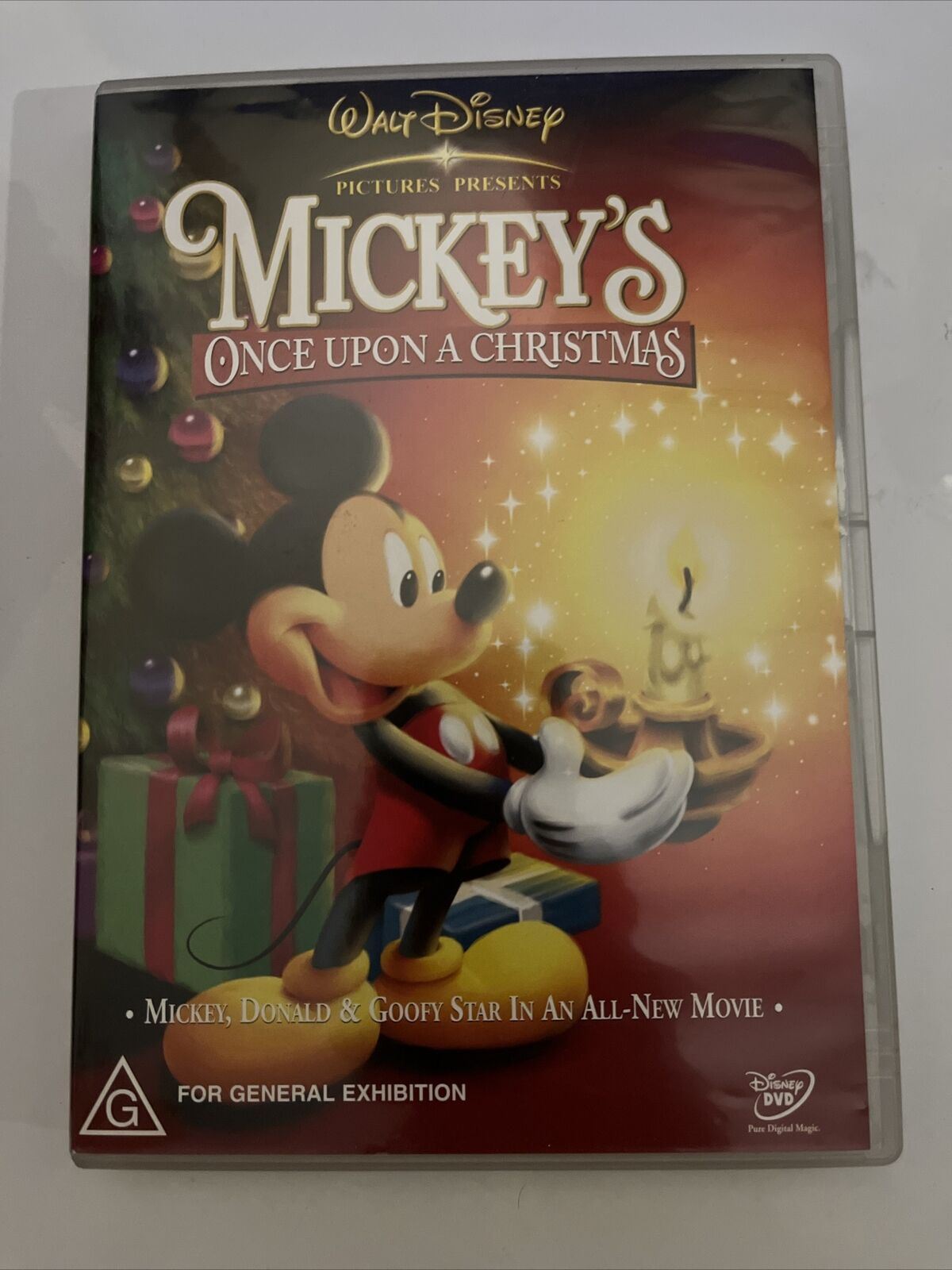 Mickey's Once Upon A Christmas (DVD, 1999) Animated Film. Region 4