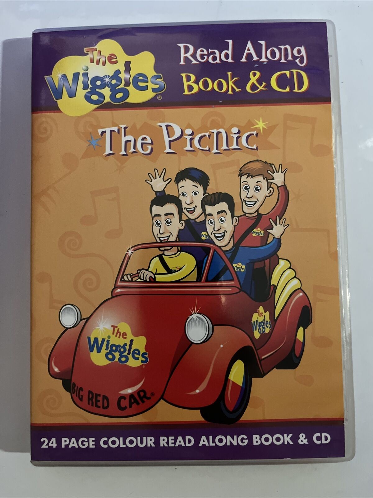 The Wiggles - The Picnic Read Along Book & Audio CD