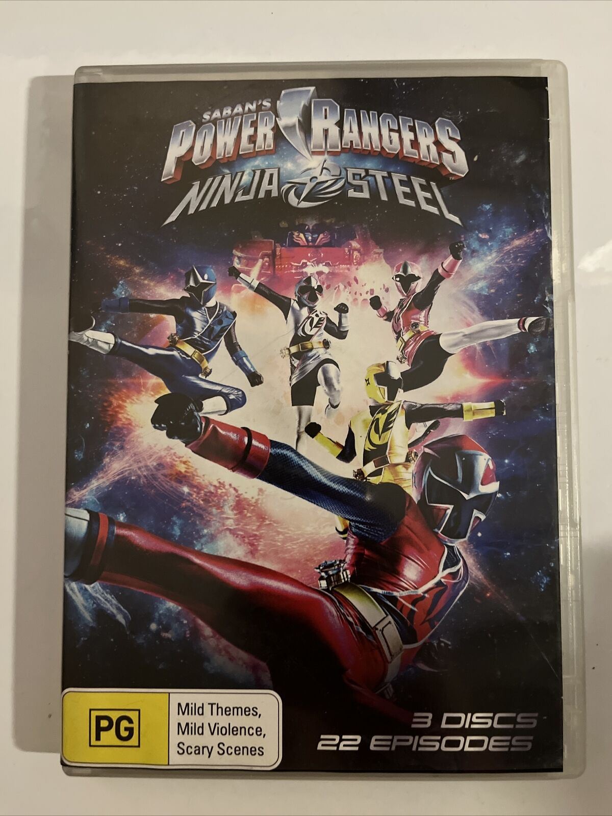 Power Rangers - Ninja Steel (DVD, 2018, 3-Disc) Region 4