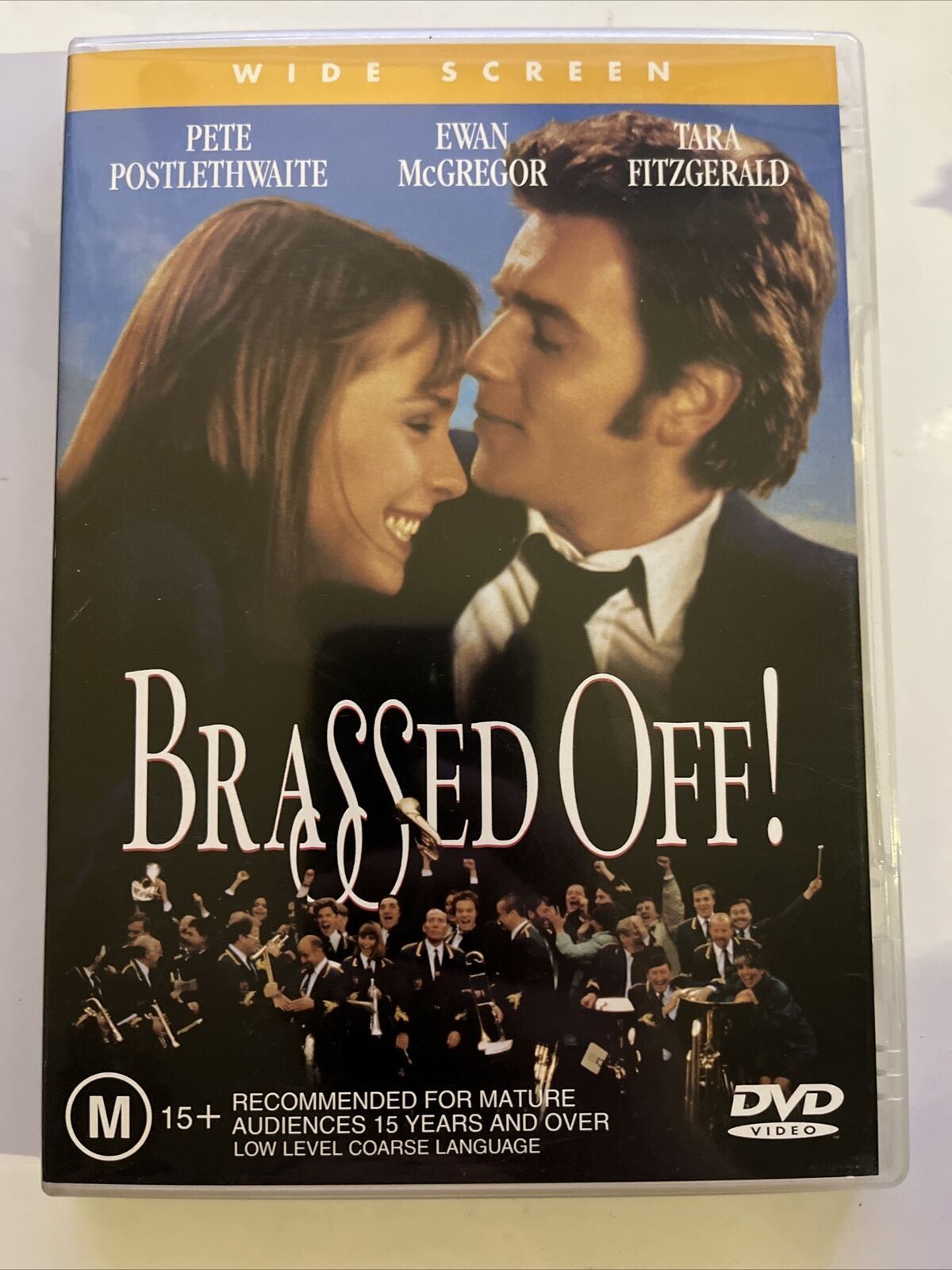 Brassed Off! (DVD, 1997) Pete Postlethwaite, Ewan McGregor. Comedy Region 4