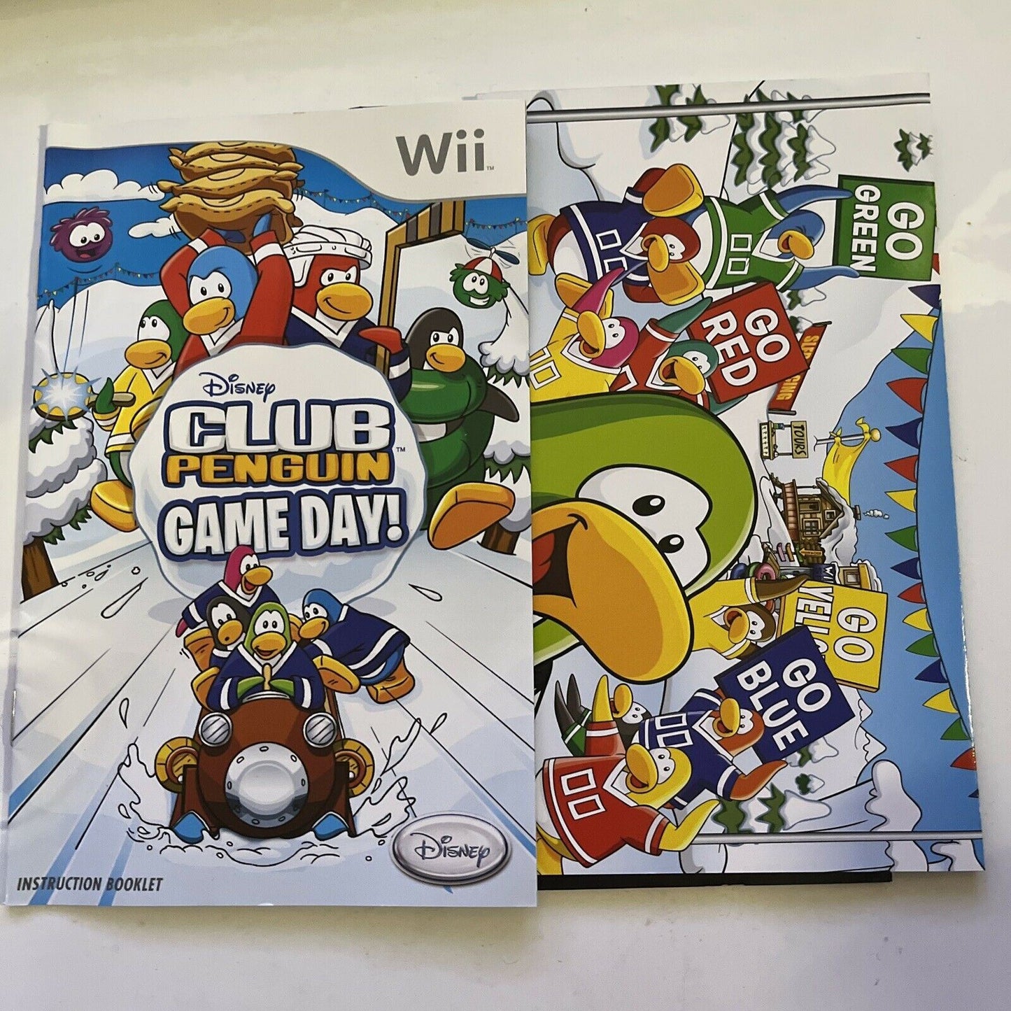 Disney's Club Penguin Game Day - Nintendo Wii PAL Game with Manual