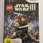 LEGO Star Wars 3: The Clone Wars - Nintendo Wii PAL Game Complete With Manual