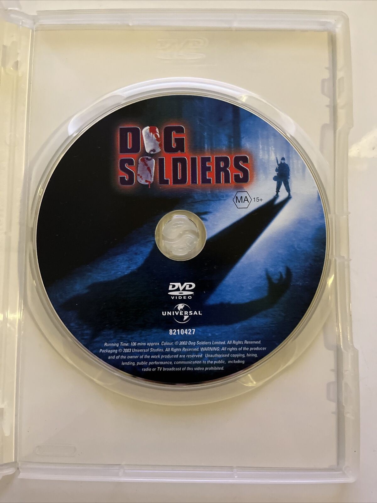 Dog Soldiers (DVD, 2002) Sean Pertwee, Kevin McKidd, Emma Cleasby Horror Region4