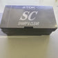 3 x TDK Sharp And Clear E180 3-Hour VHS Blank tapes
