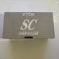 3 x TDK Sharp And Clear E180 3-Hour VHS Blank tapes
