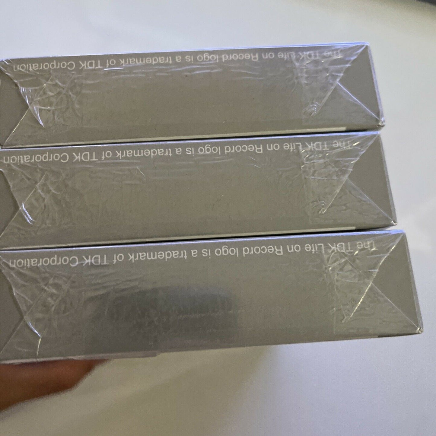 3 x TDK Sharp And Clear E180 3-Hour VHS Blank tapes