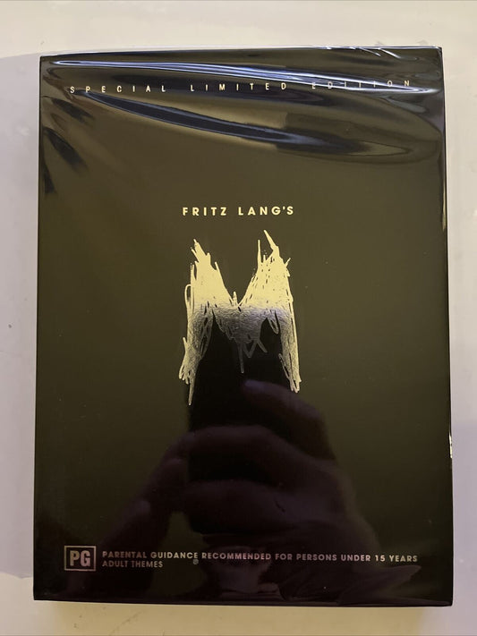 M - Special Limited Edition (DVD, 1931, 2-Disc) Fritz Lang Film. All Regions