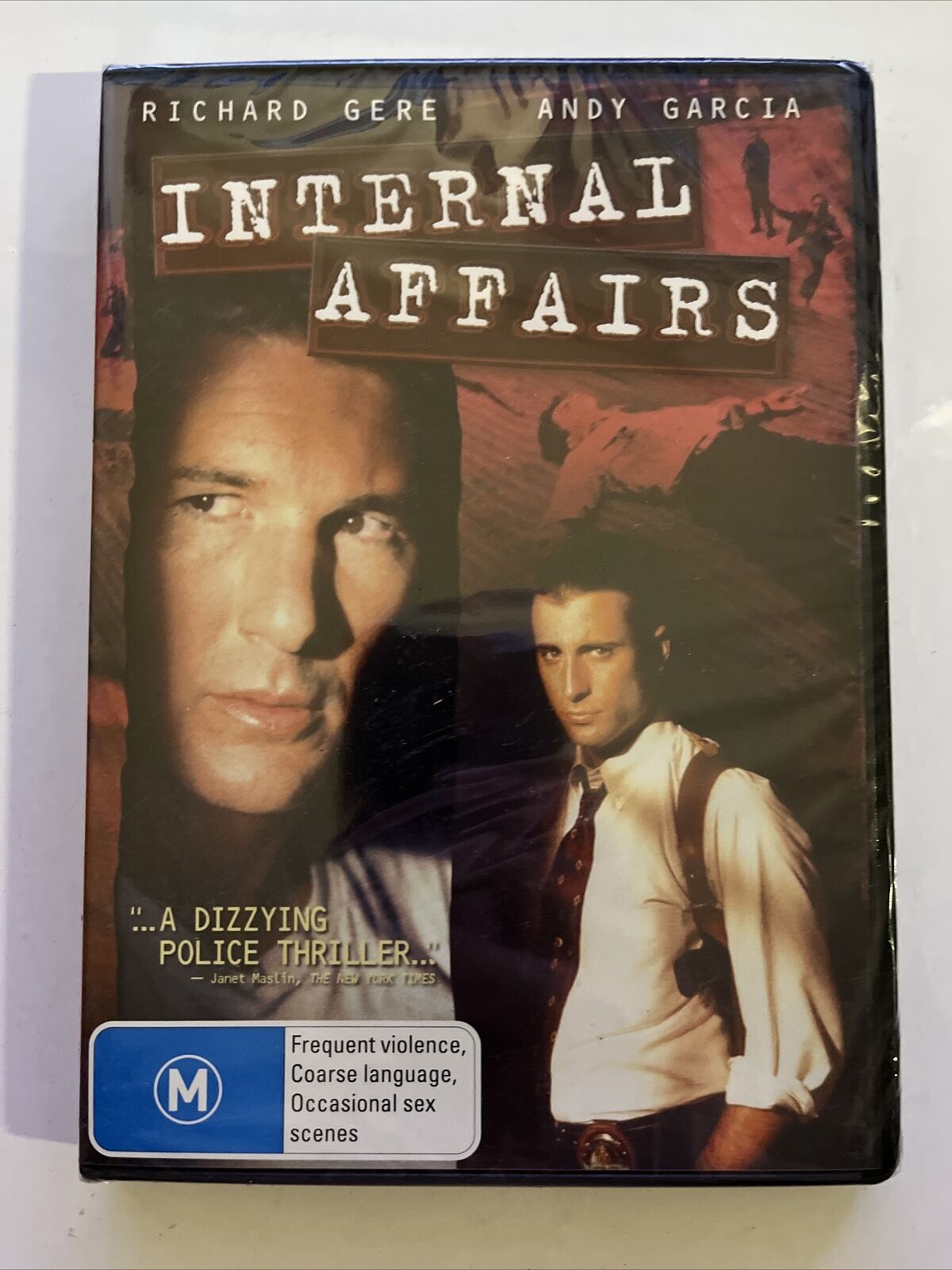 *New Sealed* Internal Affairs (DVD, 1990) Richard Gere, Andy Garcia. Region 4