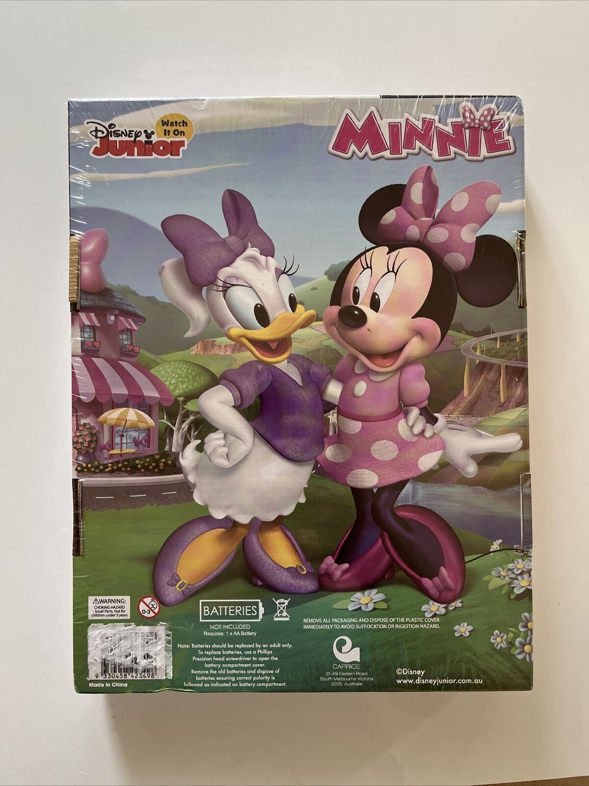 *New Sealed* Minnie Wall Clock Disney Junior Licensed