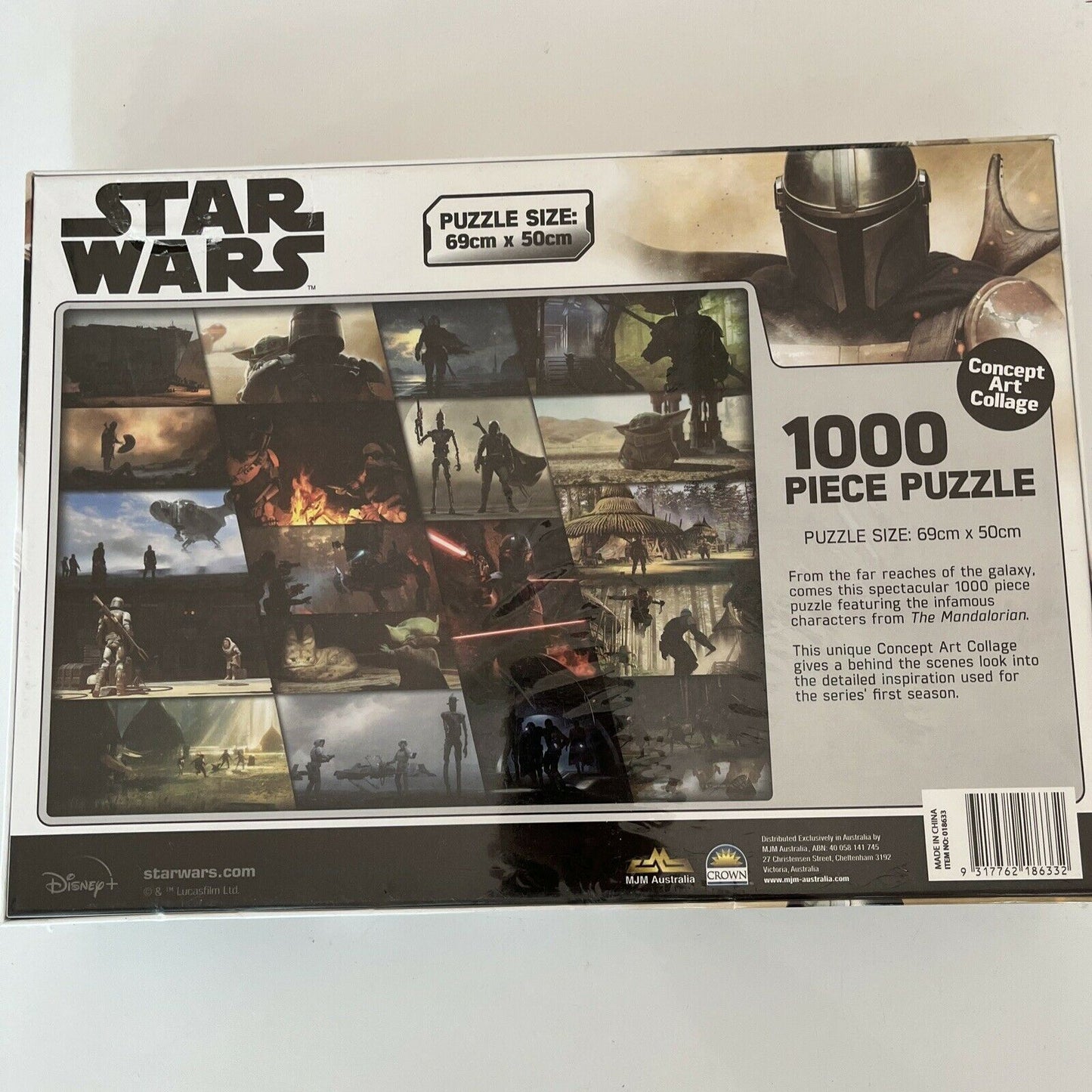 *New Sealed* Official STAR WARS The Mandalorian 1000 Piece Jigsaw Puzzle