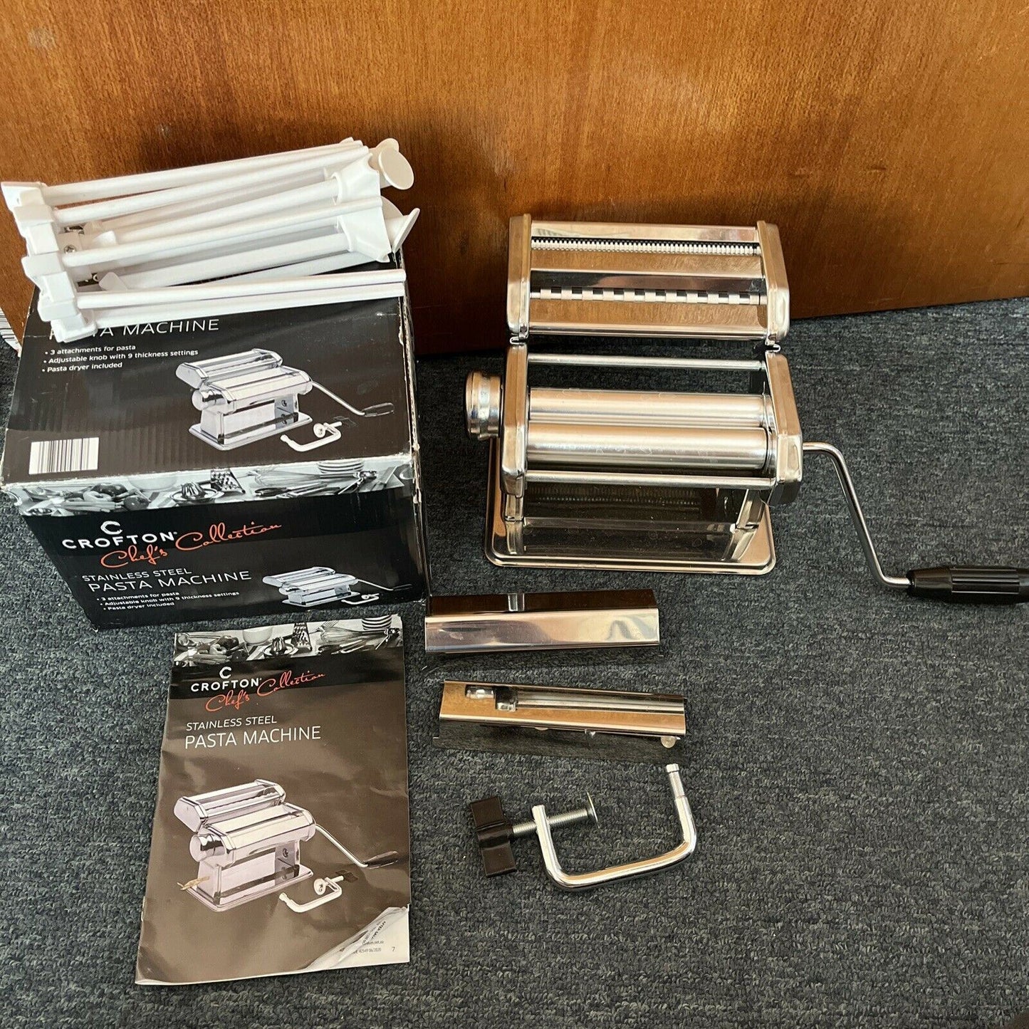 Crofton Stainless Steel Pasta Machine