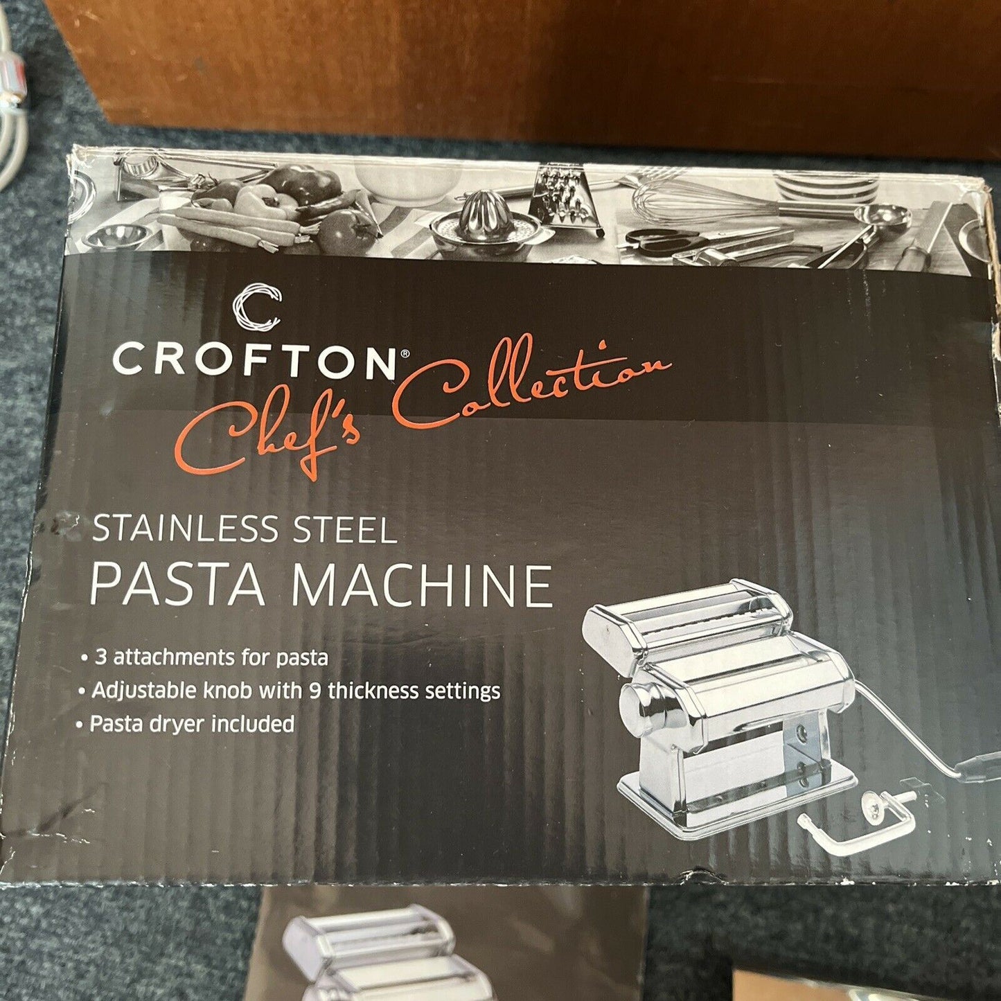 Crofton Stainless Steel Pasta Machine