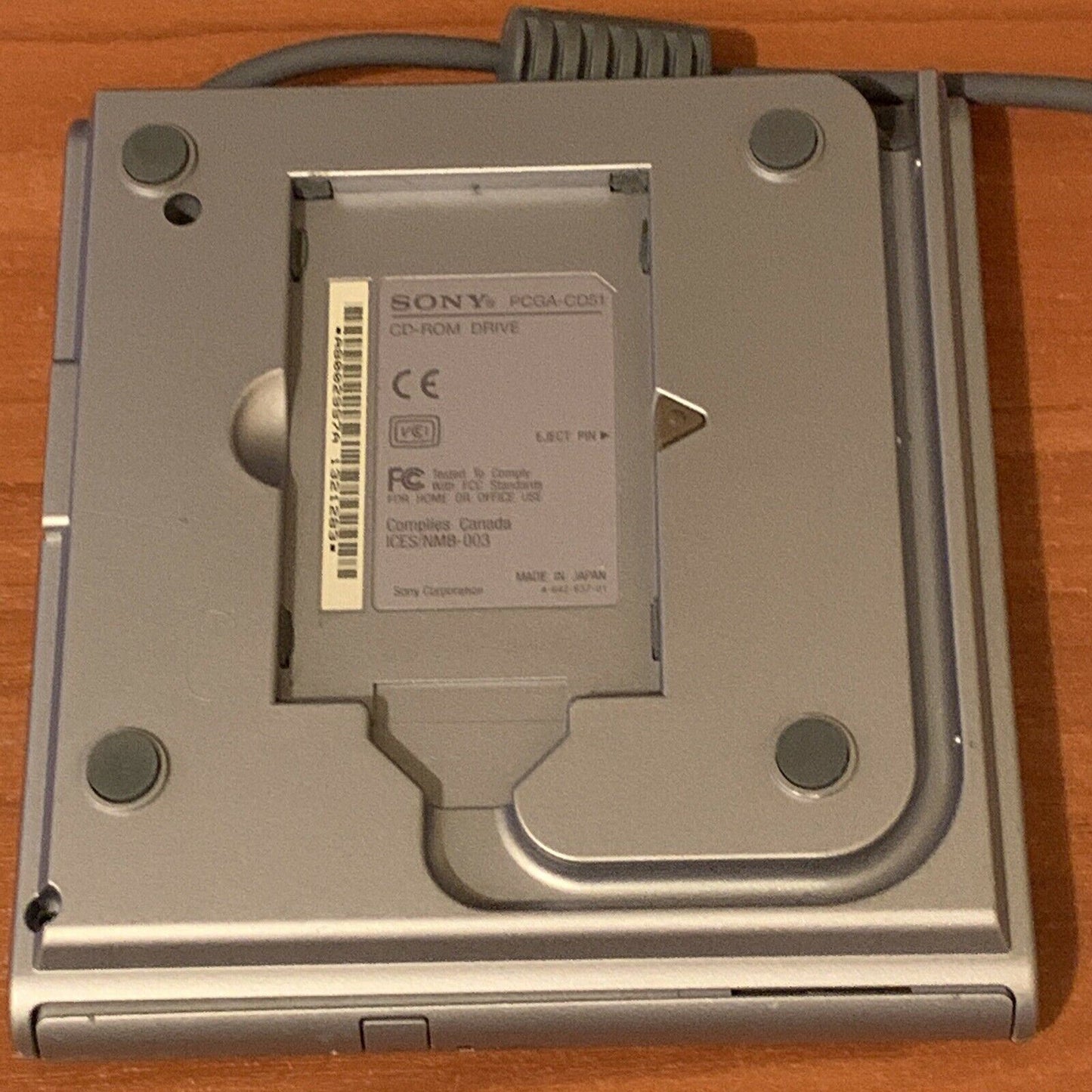 Sony Vaio Portable CD-ROM Drive PCMCIA PCGA-CD51/A