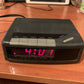 AM/FM Alarm Clock Radio Black
