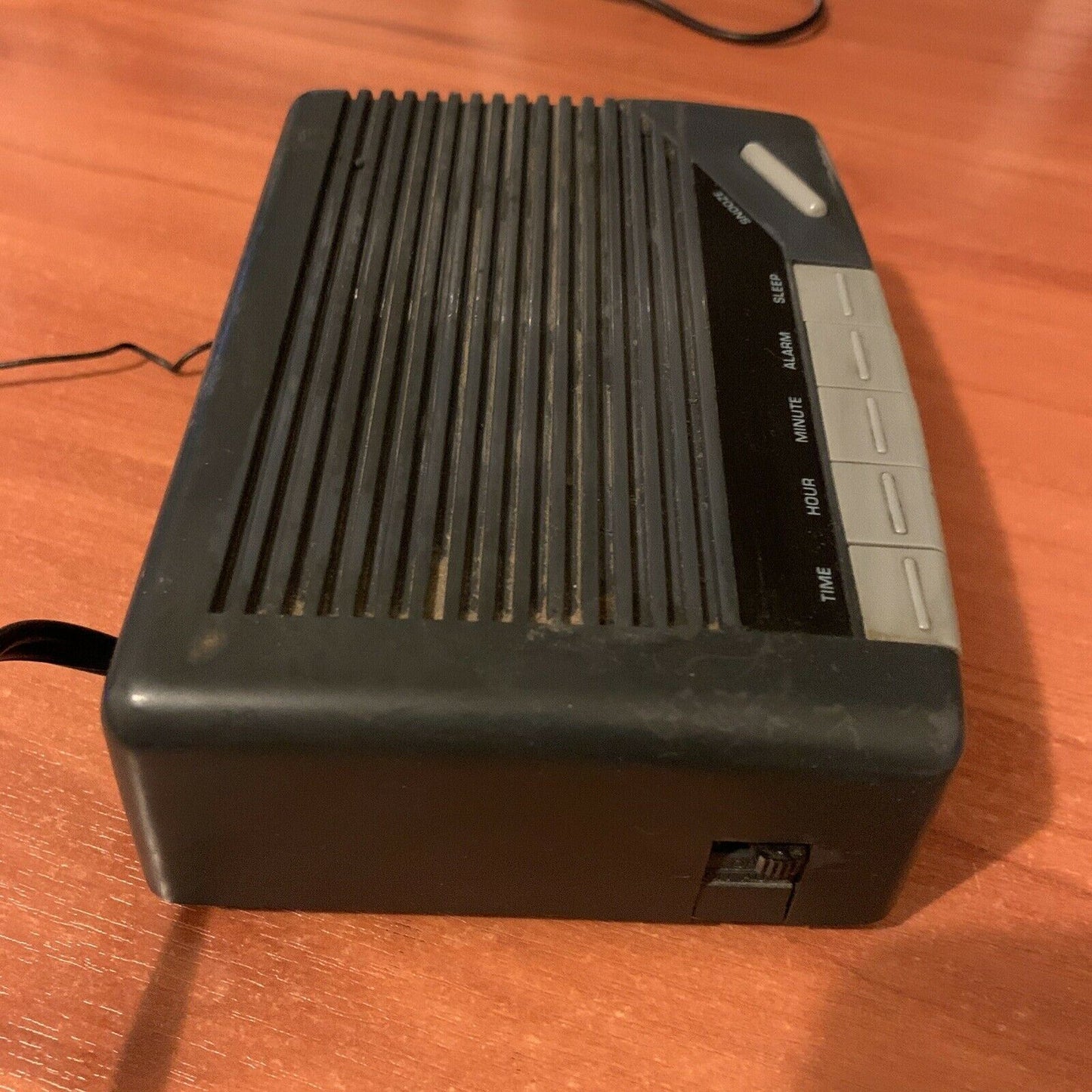 AM/FM Alarm Clock Radio Black