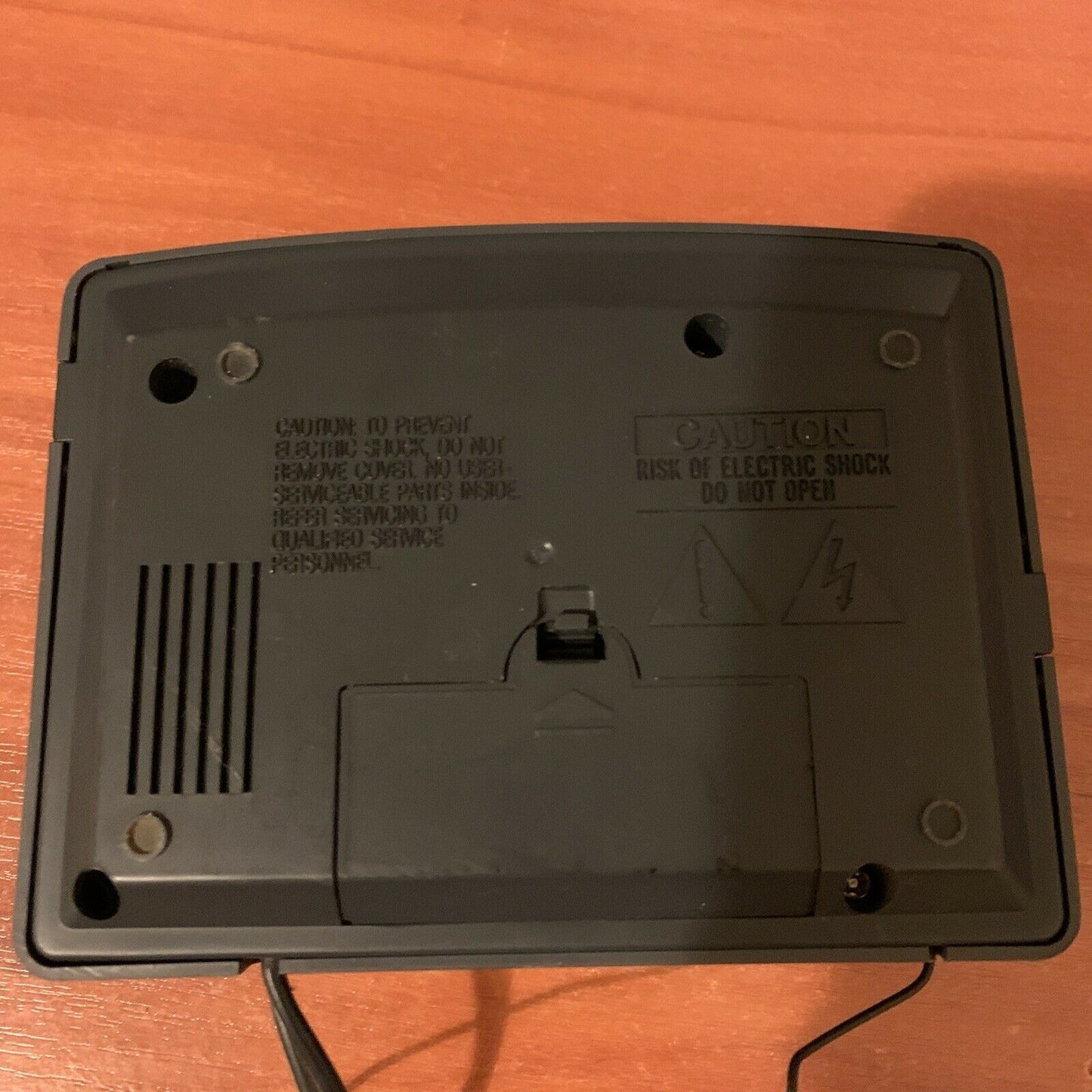 AM/FM Alarm Clock Radio Black