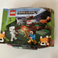LEGO Minecraft The Taiga Adventure (21162) Unopened Packet but Box damaged