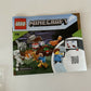 LEGO Minecraft The Taiga Adventure (21162) Unopened Packet but Box damaged