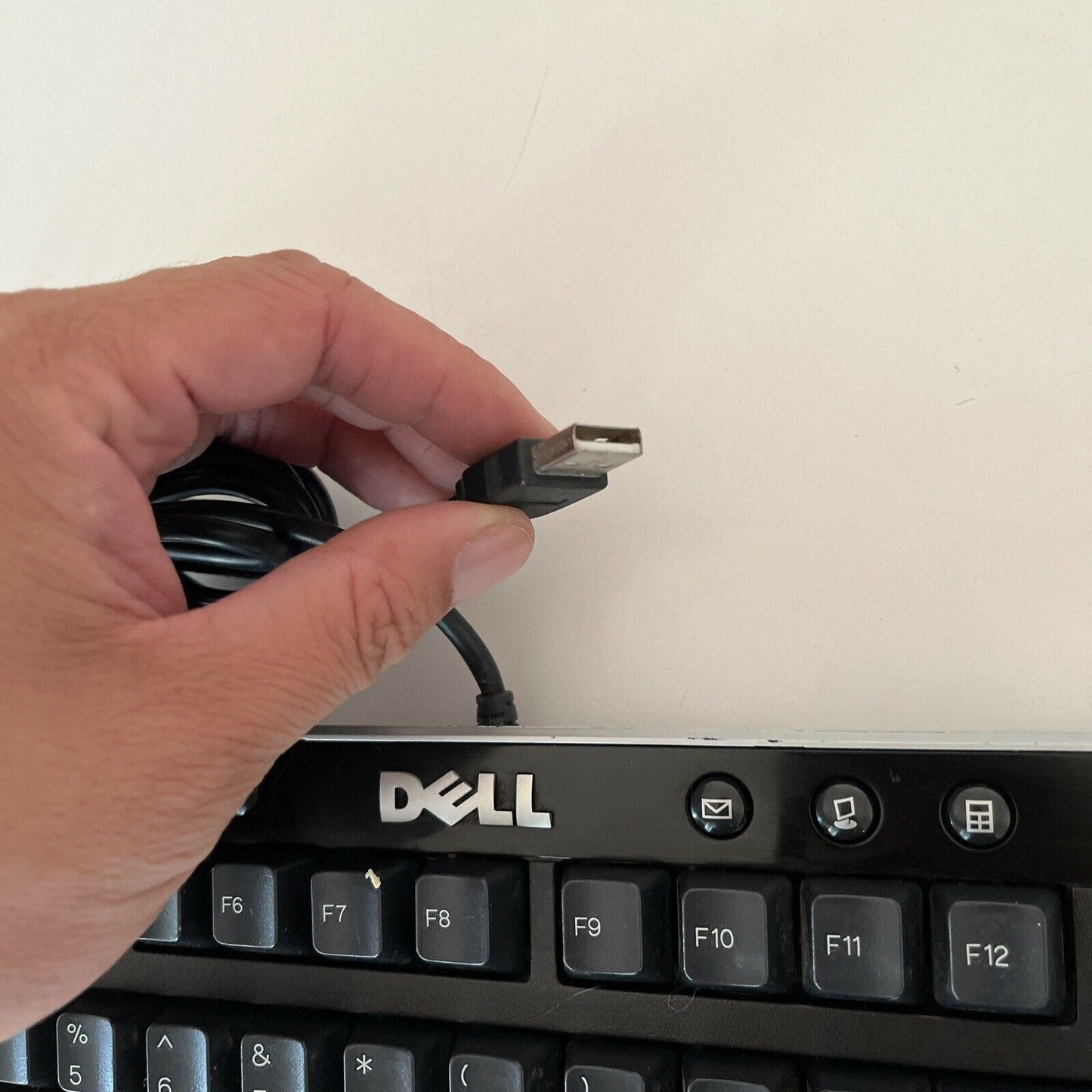 Dell SK-8135 Multimedia Desktop Keyboard with 2 USB Ports