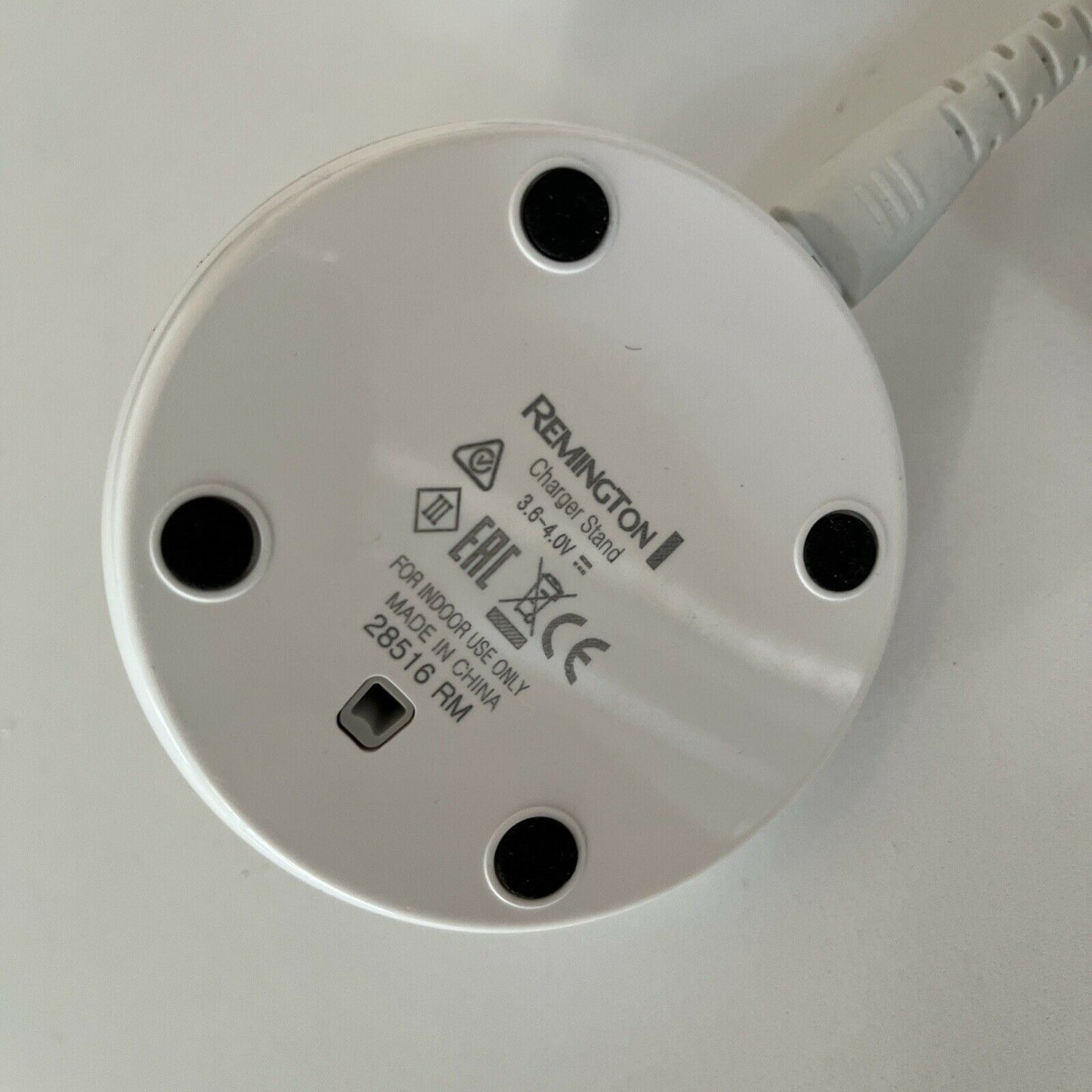 Genuine Remington Charging Stand 28516 RM AC Adapter SW-040010AUL 4v 100mA