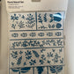Staedtler Geometry Set of 4 Clear 569 PB4-0 & Stencil Set