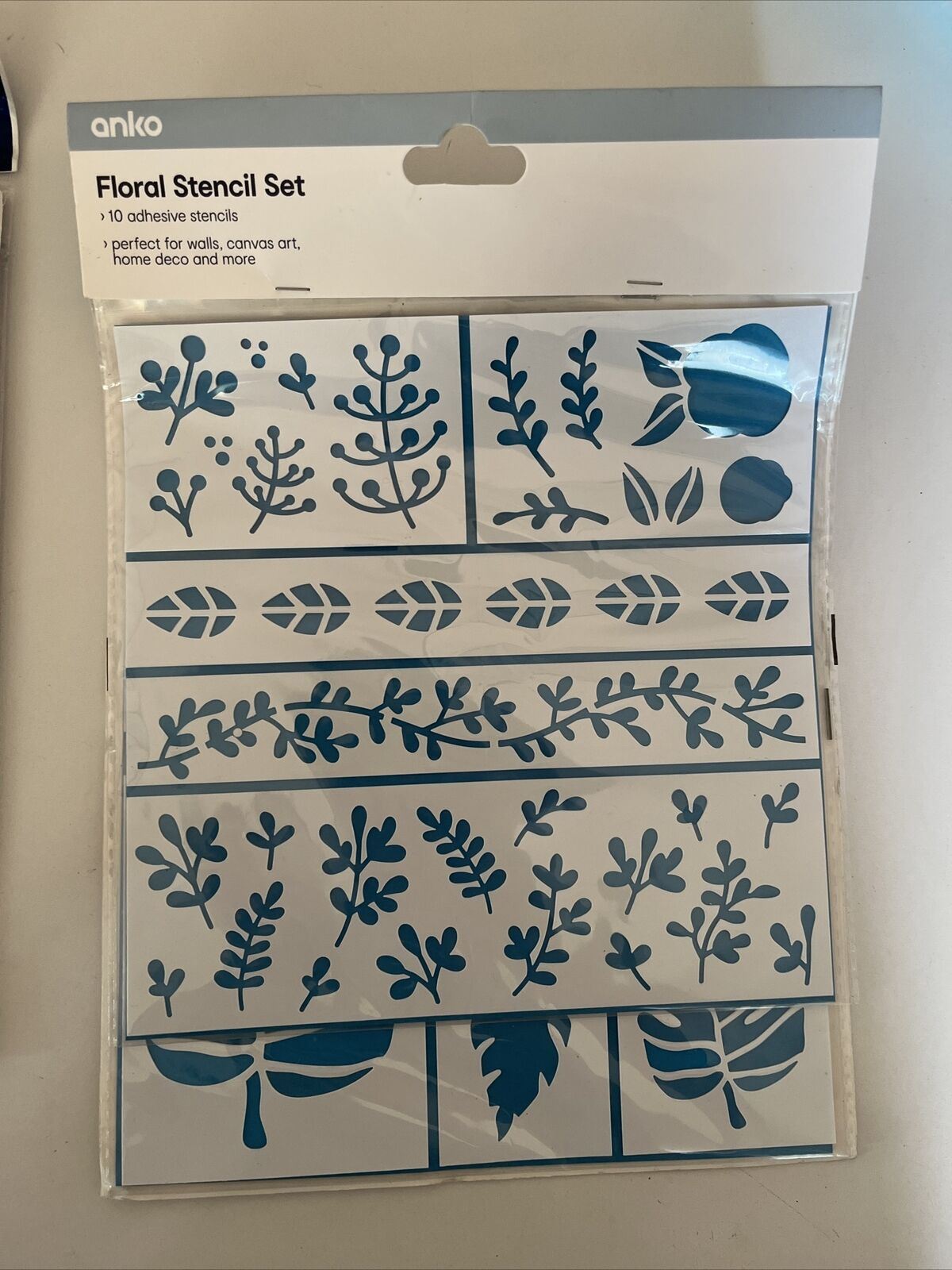 Staedtler Geometry Set of 4 Clear 569 PB4-0 & Stencil Set