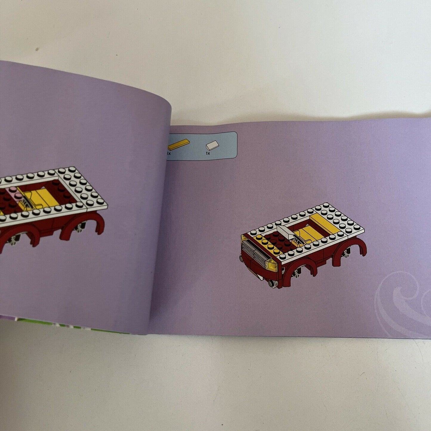 LEGO Friends Emma's Horse Trailer 3186 Manual Only