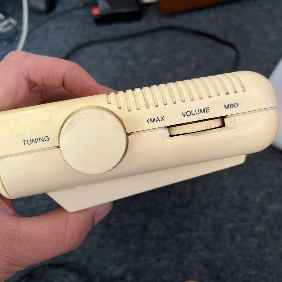 Vintage Audiosonic AM/FM Clock Radio Retro Unit