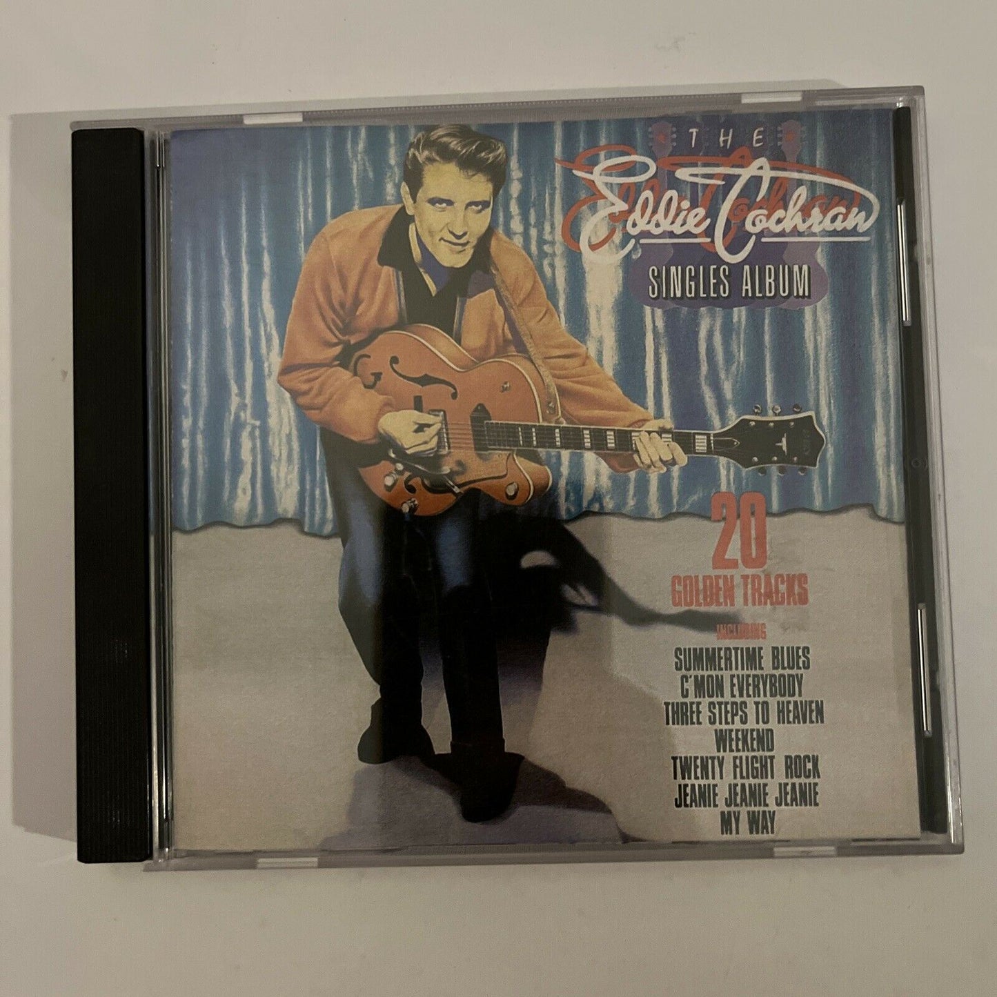 Eddie Cochran Singles Album by Eddie Cochran (CD, 1995)