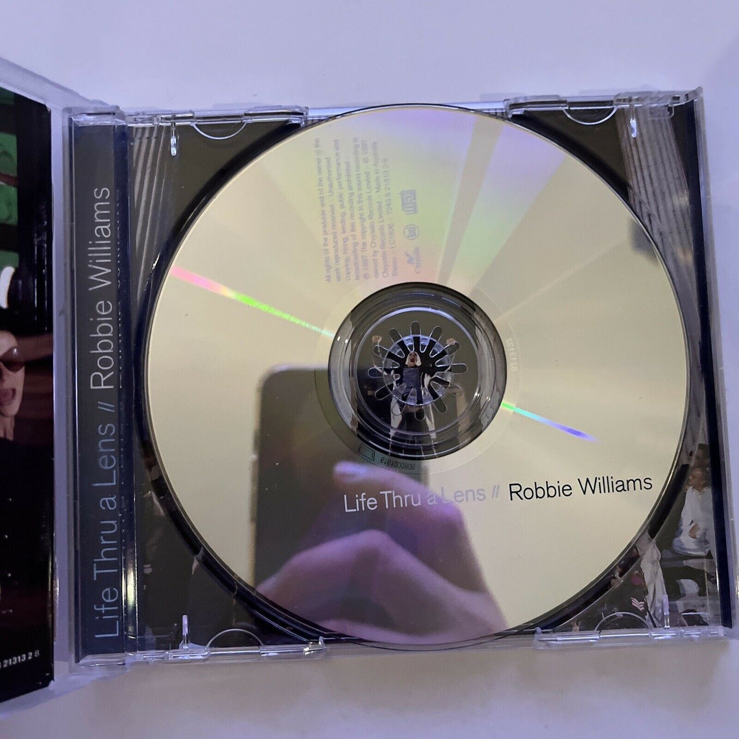 Life Thru a Lens by Robbie Williams (CD, 1997) Album