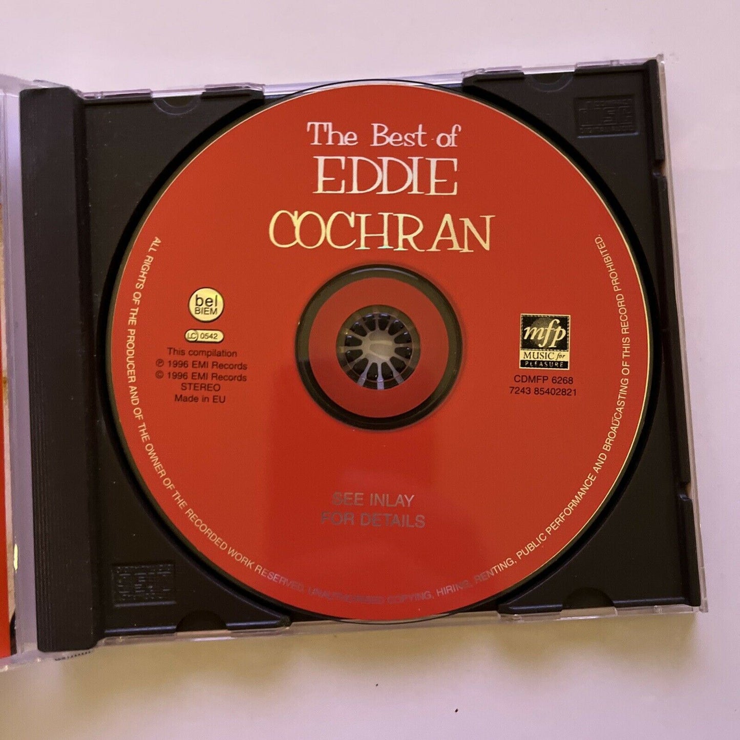 Best of Eddie Cochran by Eddie Cochran (CD, 1996) Album