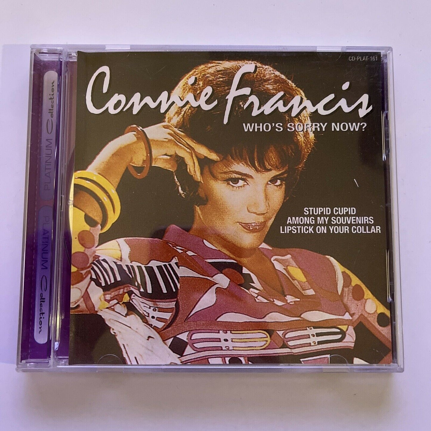 Connie Francis – Who's Sorry Now (CD, 1958) Album. Platinum collection