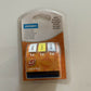 5x Genuine Dymo Tape Letratag Label  1x Paper, 1x Metallic 1x Plastic 2x White