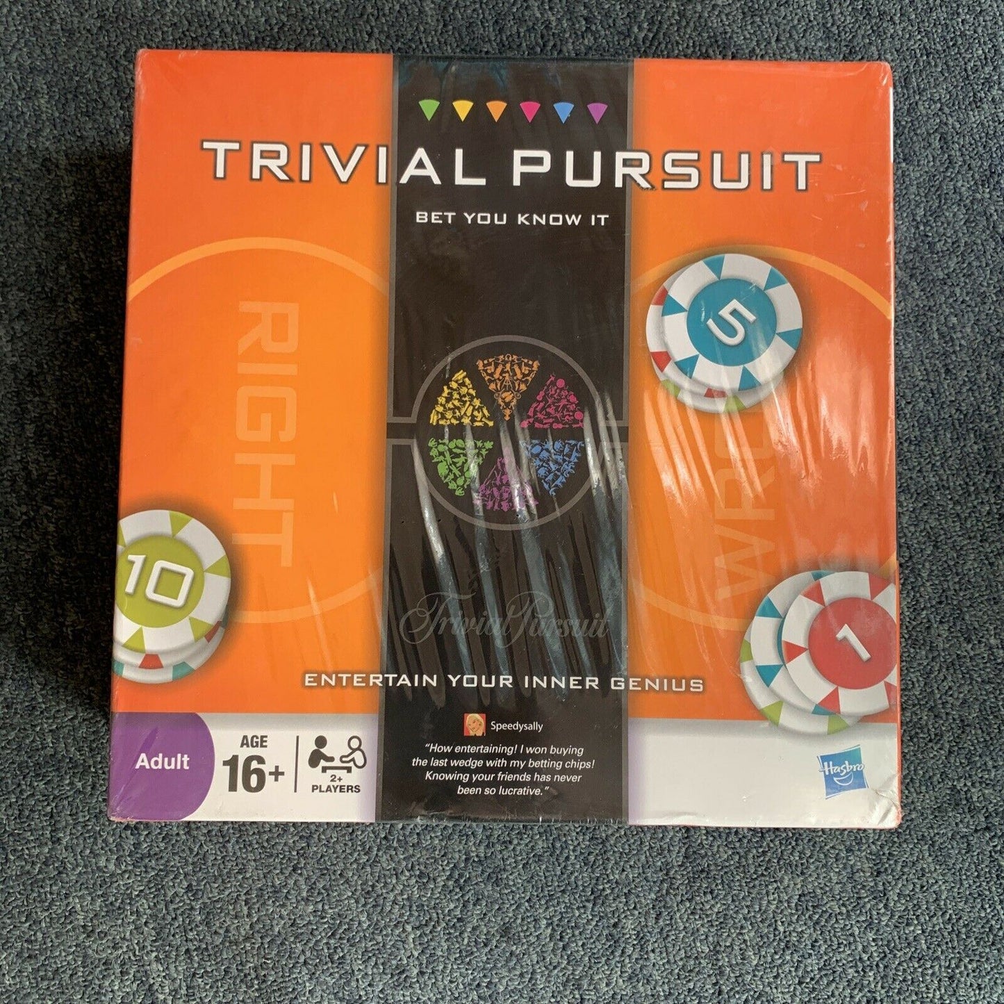 *New Sealed* Trivial Pursuit - Bet You Know It Board Game Hasbro