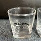 6x Jack Daniels Whisky glasses