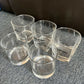 6x Jack Daniels Whisky glasses
